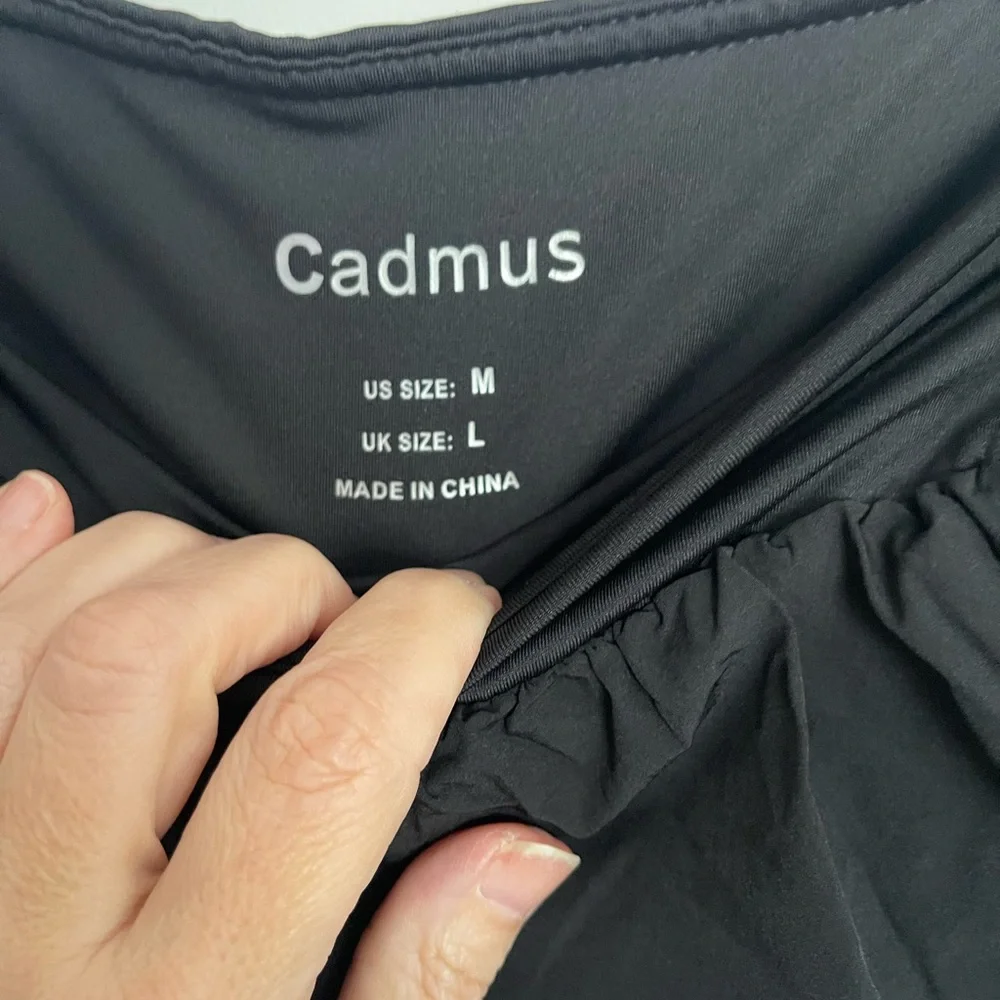 2 in 1 Women's Workout Shorts for Athletic Gym Running Shorts with Phone Pockets - Picture 5 of 5